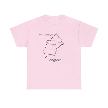 Longford Unisex Heavy Cotton Tee White Edition