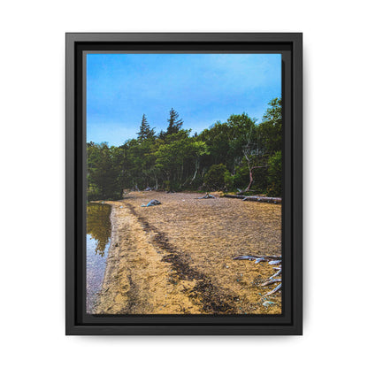 Killarney Beach Matte Canvas, Framed (Multi-color)