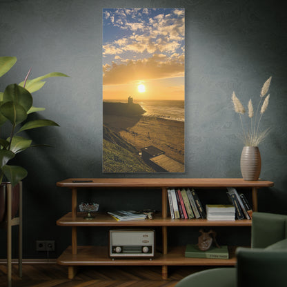 Ballybunion Sunset Castle Matte Canvas, Stretched, 1.25"