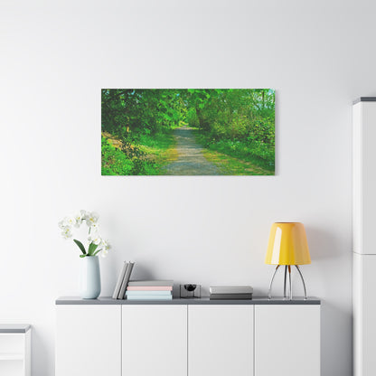 Listowel River Walk Matte Canvas, Stretched, 1.25"