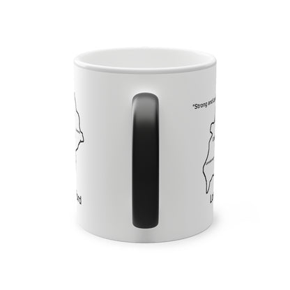 Longford Magic Mug: Color - Changing Coffee Cup with Artistic Map Design