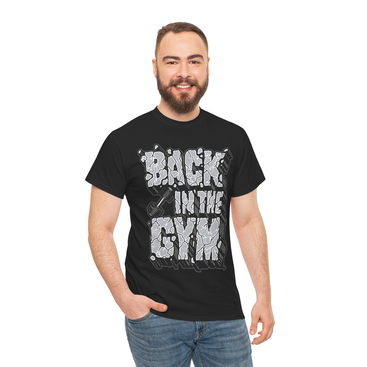 Back IN Gym Unisex Heavy Cotton Tee