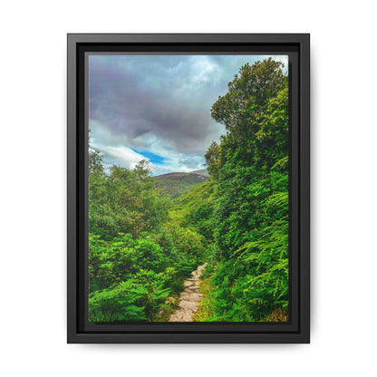 Torc Trail Matte Canvas, Framed (Multi-color)