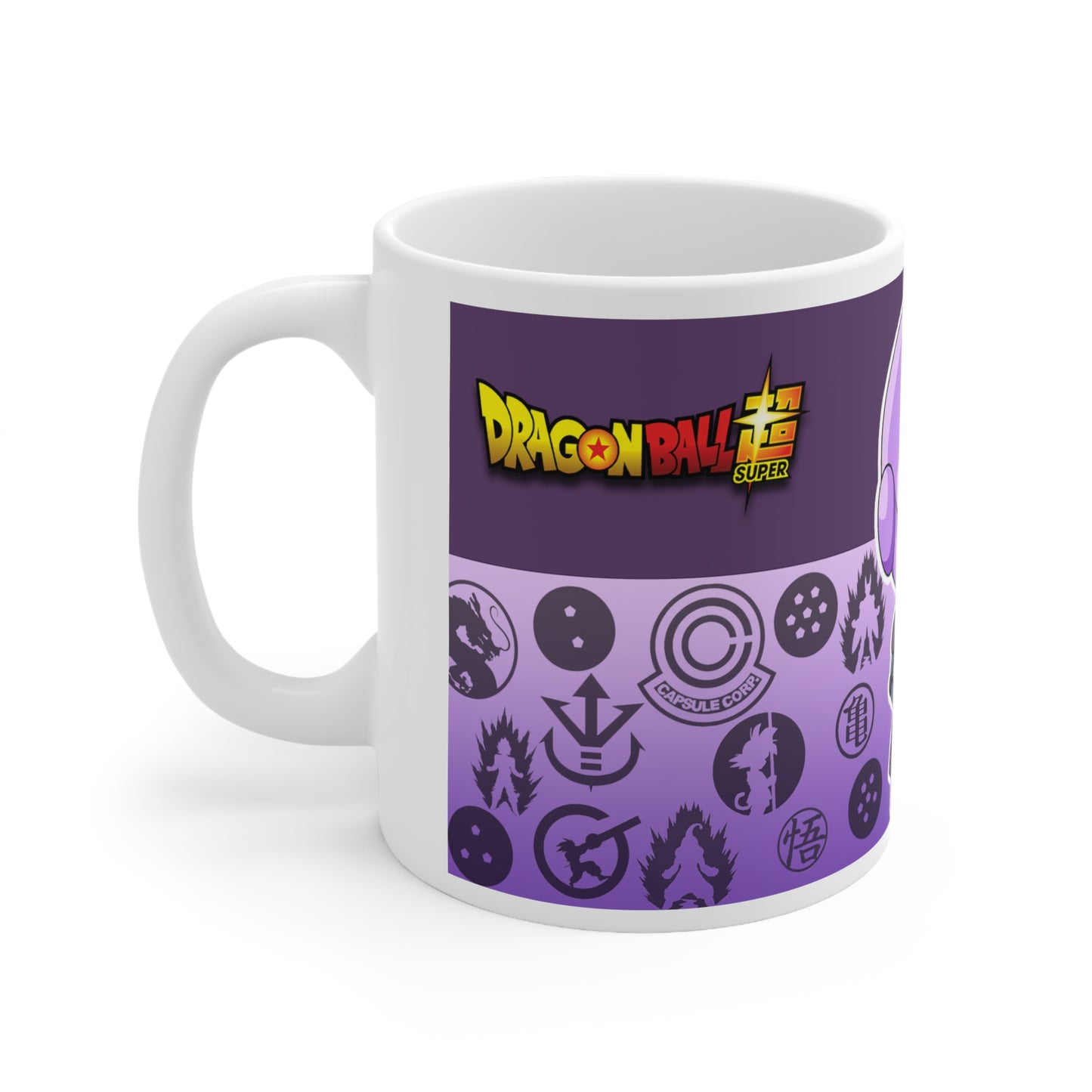 Dragon Ball Super Ceramic Coffee Mug - 11oz & 15oz, Anime Art Design