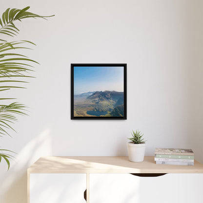 MacGillycuddy's Reeks Matte Canvas, Framed (Multi-color)