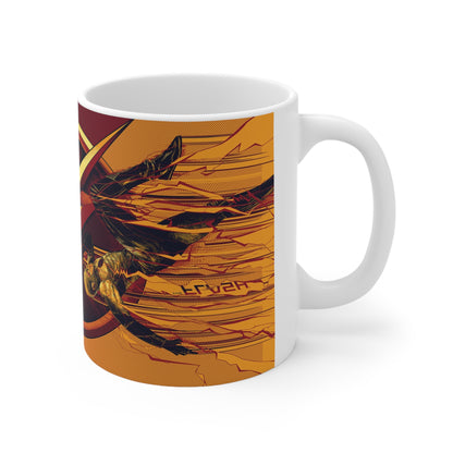 The Flash Ceramic Coffee Mug - 11oz & 15oz | Superhero Drinkware for Fans