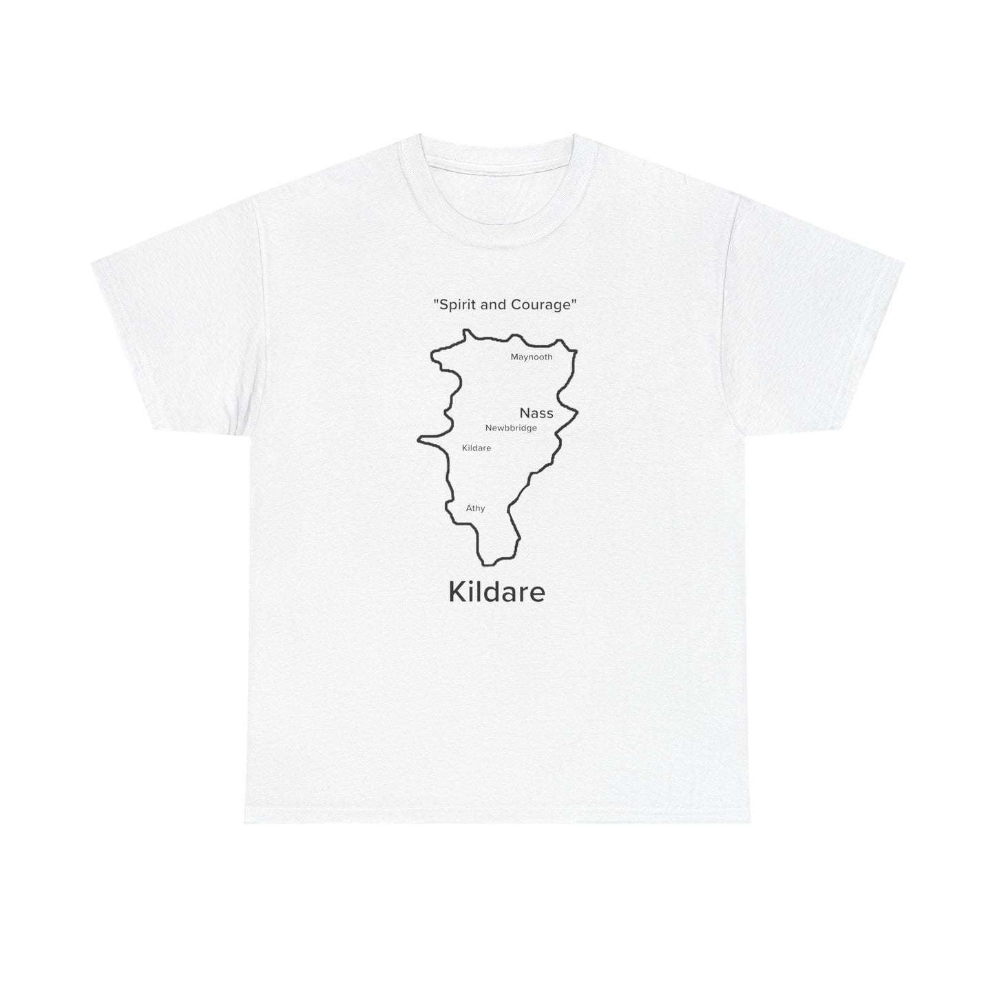 Kildare Unisex Heavy Cotton Tee White Edition