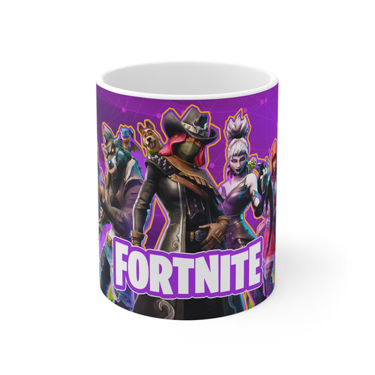 Fortnite Ceramic Coffee Cups - 11oz & 15oz - Gaming Themed Mugs for Fans
