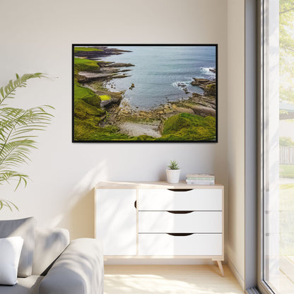 Somewhere in Sligo Matte Canvas, Framed (Multi-color)