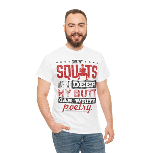 Funny Fitness Quote Unisex Heavy Cotton Tee - Perfect for Gym Lovers