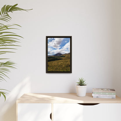 Mount Brandon Matte Canvas, Framed (Multi-color)