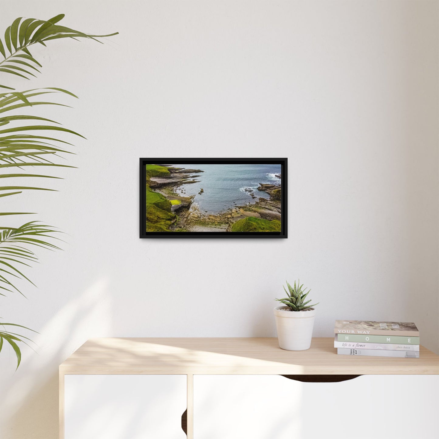 Somewhere in Sligo Matte Canvas, Framed (Multi-color)