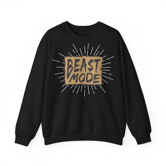 Beast Mode Unisex Heavy Blend™ Crewneck Sweatshirt - Comfort & Style for Active Souls