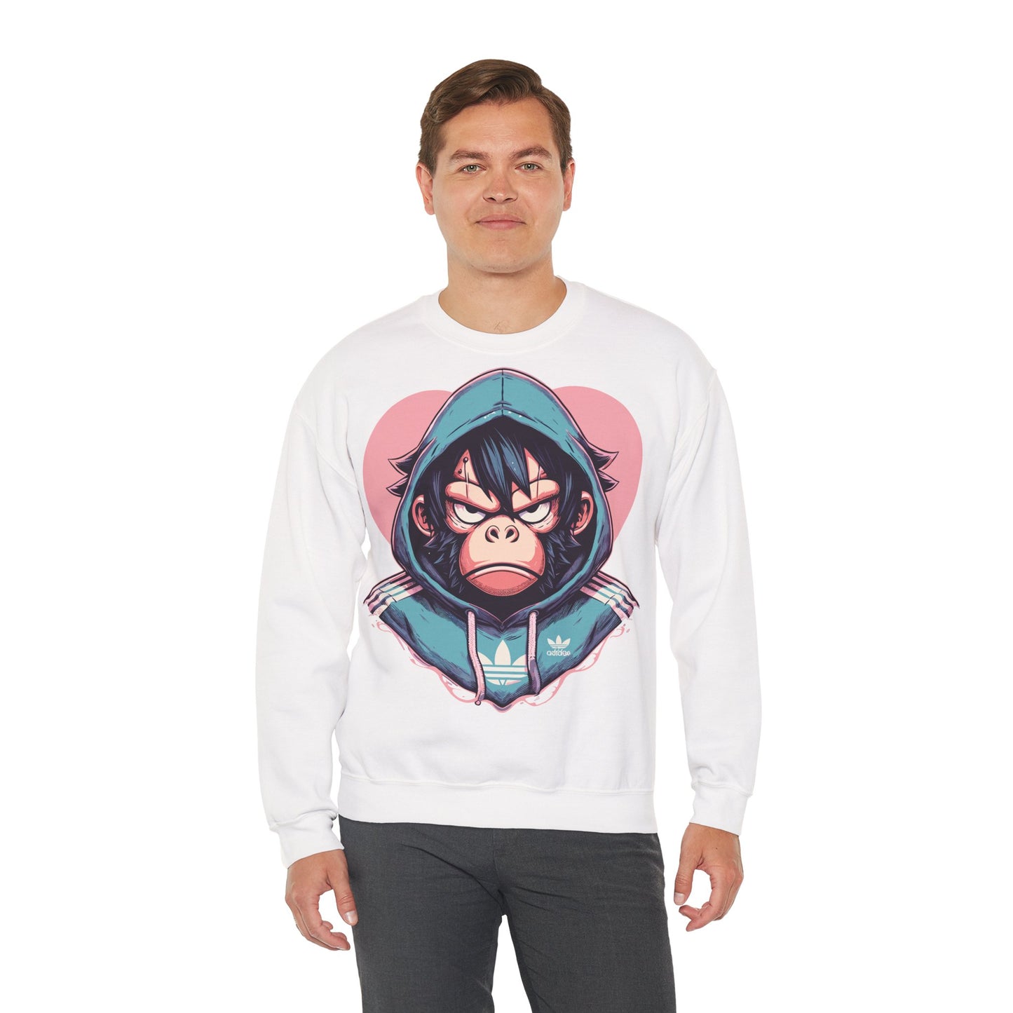 Cool Gorilla Graphic Unisex Heavy Blend™ Crewneck Sweatshirt