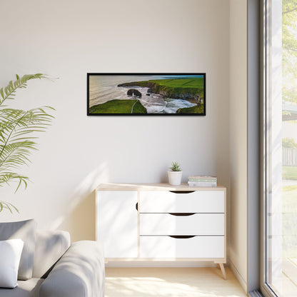Virgin Rock Matte Canvas, Framed (Multi-color)