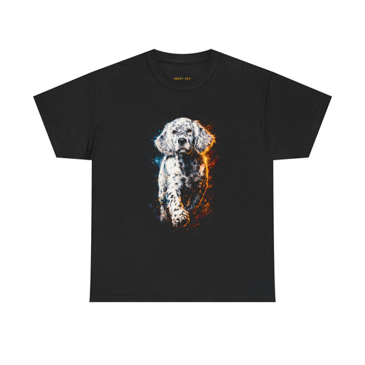 Dalmatian Puppy Fire & Ice T-Shirt — Cute Dog Graphic Tee