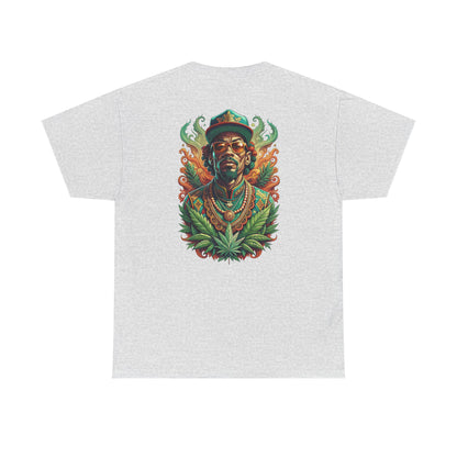 Reggae Lion Tee — Rasta Portrait Graphic T-Shirt