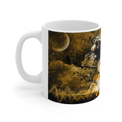 Dragon-Inspired Ceramic Coffee Cups - 11oz & 15oz - Perfect for Anime Fans!