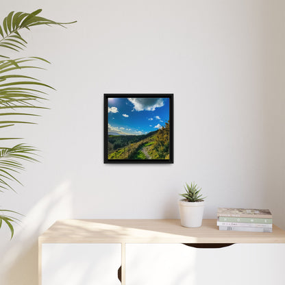 Glanageenty Forest Trail  Matte Canvas, Framed (Multi-color)