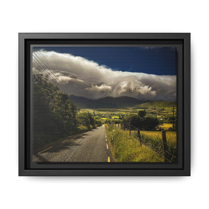 Somewhere In Kerry Matte Canvas, Framed (Multi-color)