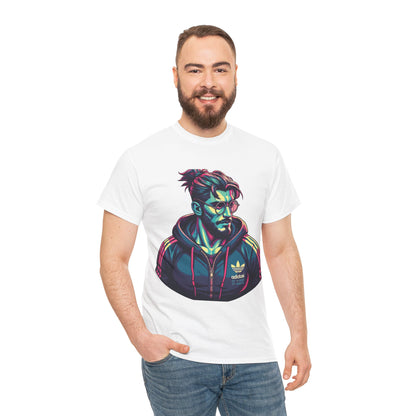 Retro Style Graphic Unisex Heavy Cotton Tee - Perfect for Casual Wear