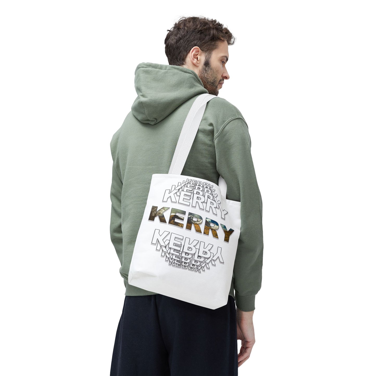Kerry Kerry white Tote Bag (AOP)