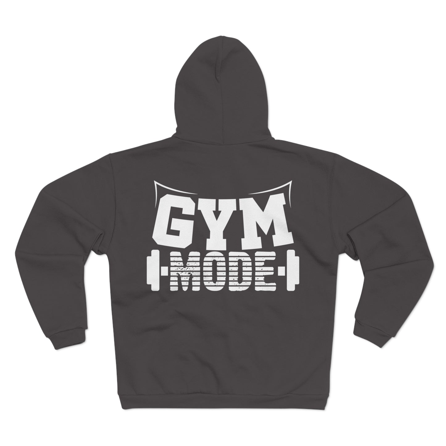 Gym Mode Unisex Hooded Zip Sweatshirt - Perfect for Fitness Enthusiasts