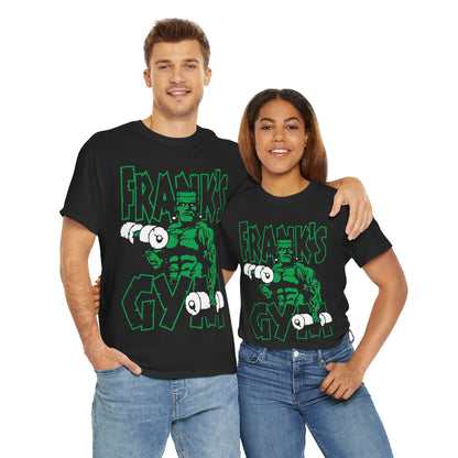 Frank's Gym Unisex Heavy Cotton Tee - Perfect Workout Shirt for Fitness Enthusiasts