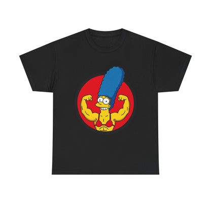 Muscular Marge Unisex Heavy Cotton Tee