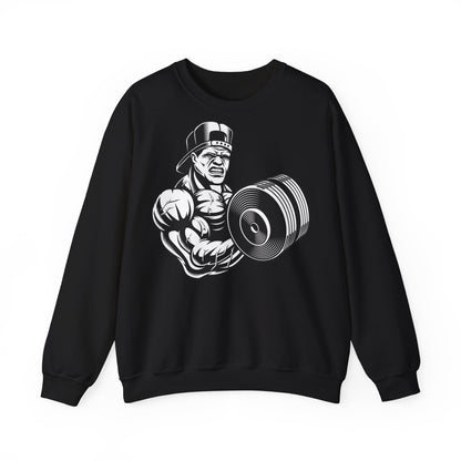 Muscle Flex Crewneck Sweatshirt – Perfect for Fitness Enthusiasts
