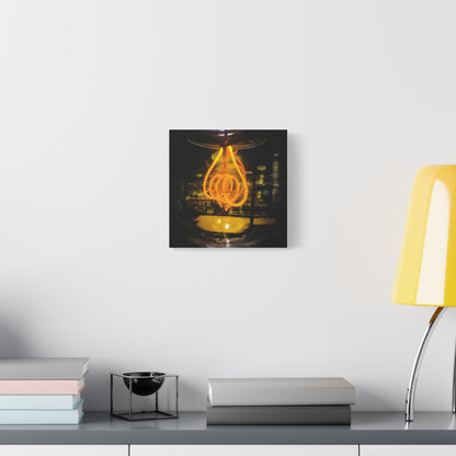 Bulb Matte Canvas, Stretched, 1.25"