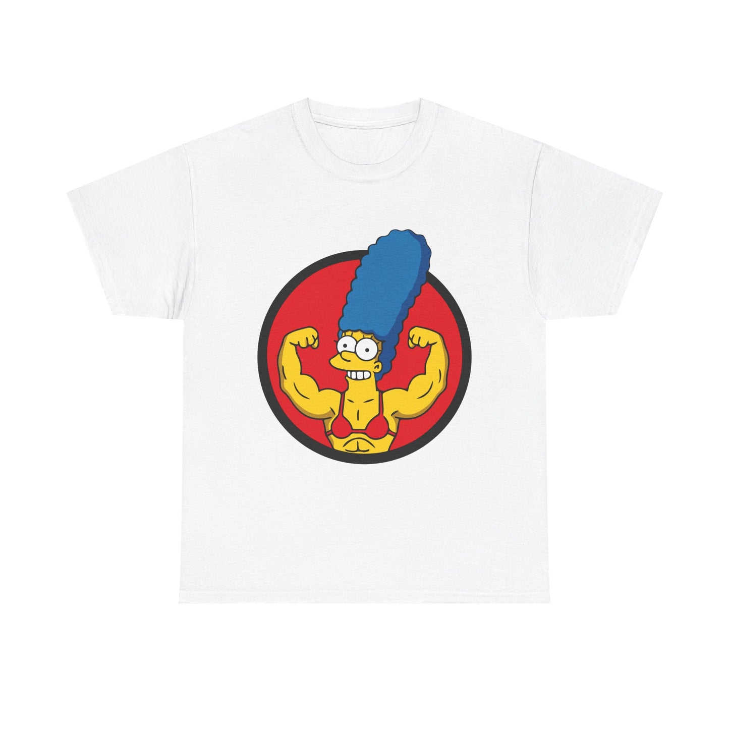Muscular Marge Unisex Heavy Cotton Tee