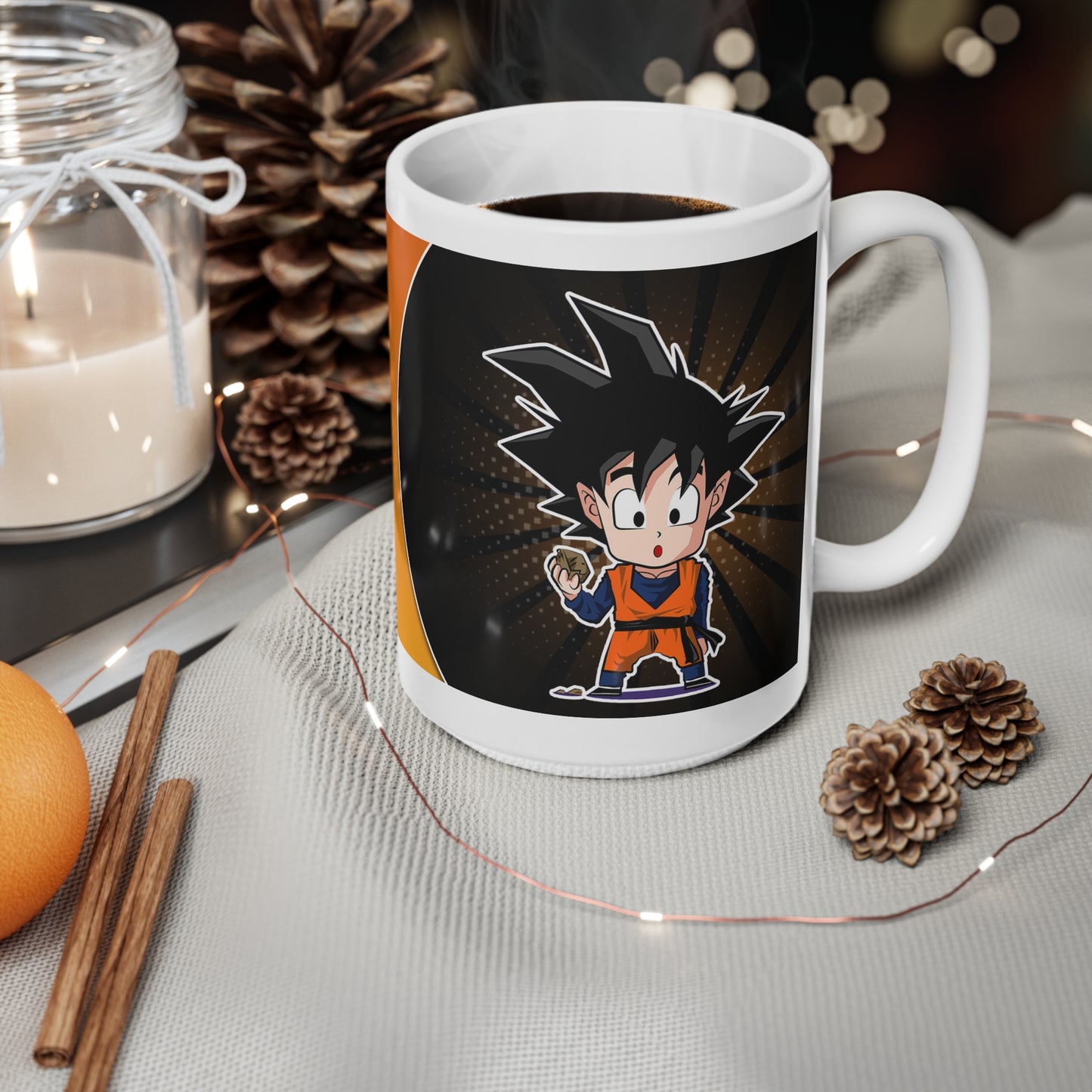 Dragon Ball Super Ceramic Coffee Mug - 11oz & 15oz - Perfect for Fans!