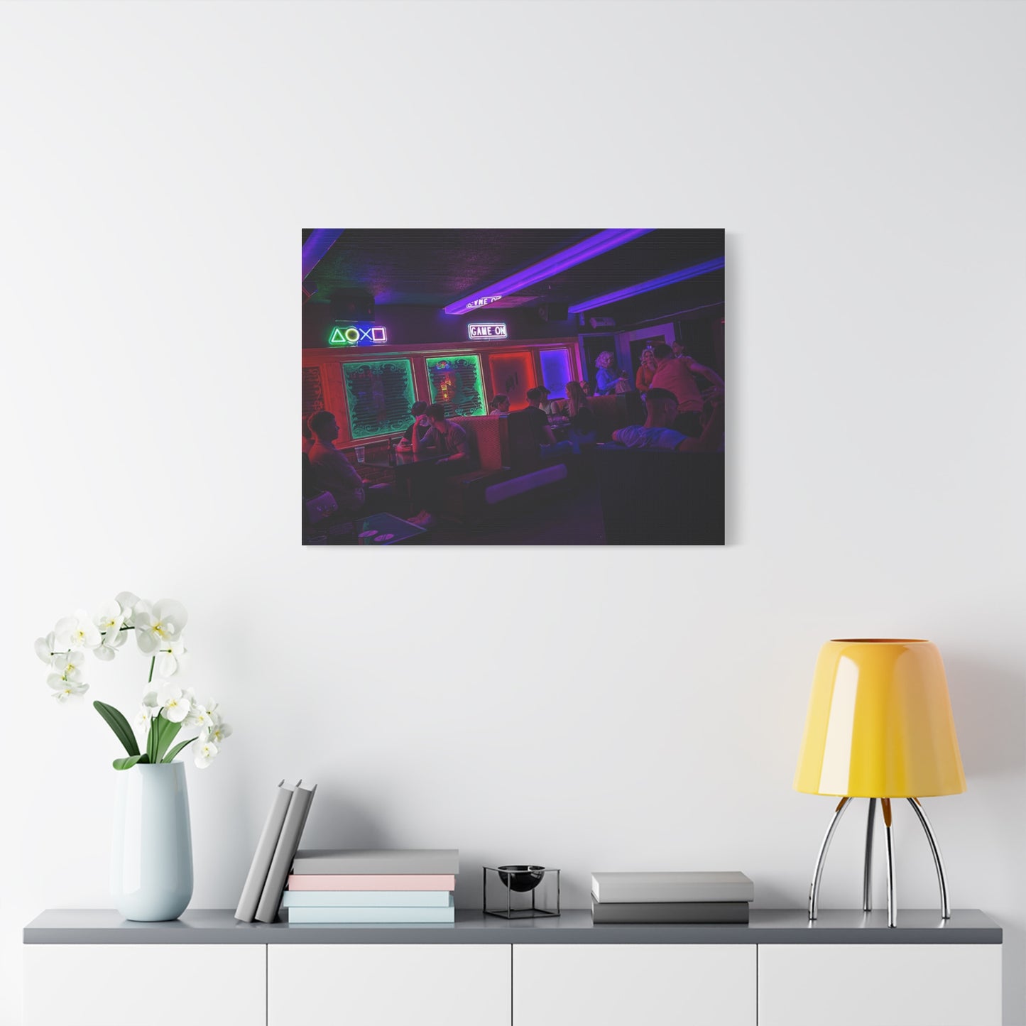 The Mermaids Nite Club Matte Canvas, Stretched, 1.25"