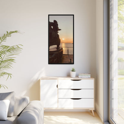 Fenit Matte Canvas, Framed (Multi-color)
