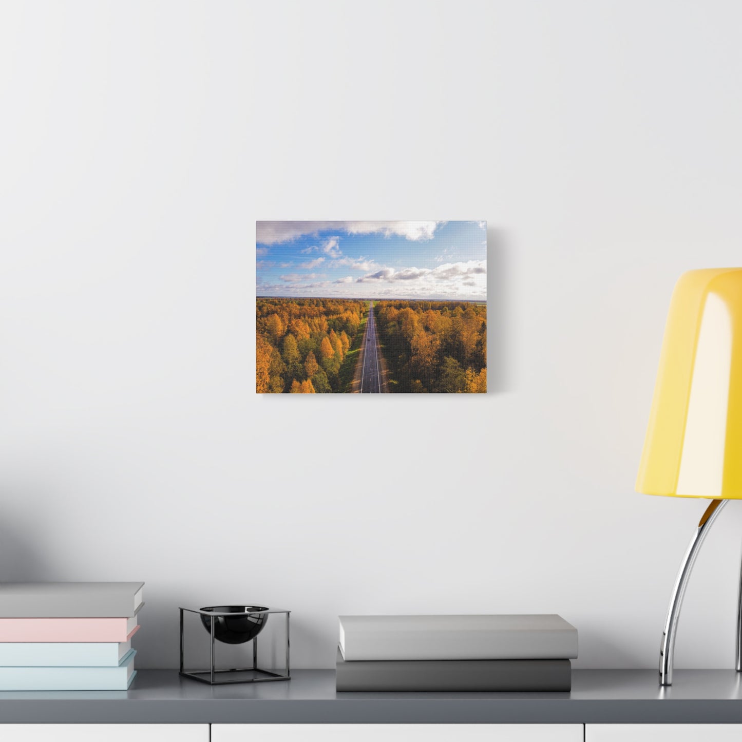 Somewhere in Lithuania Matte Canvas, Stretched, 1.25"