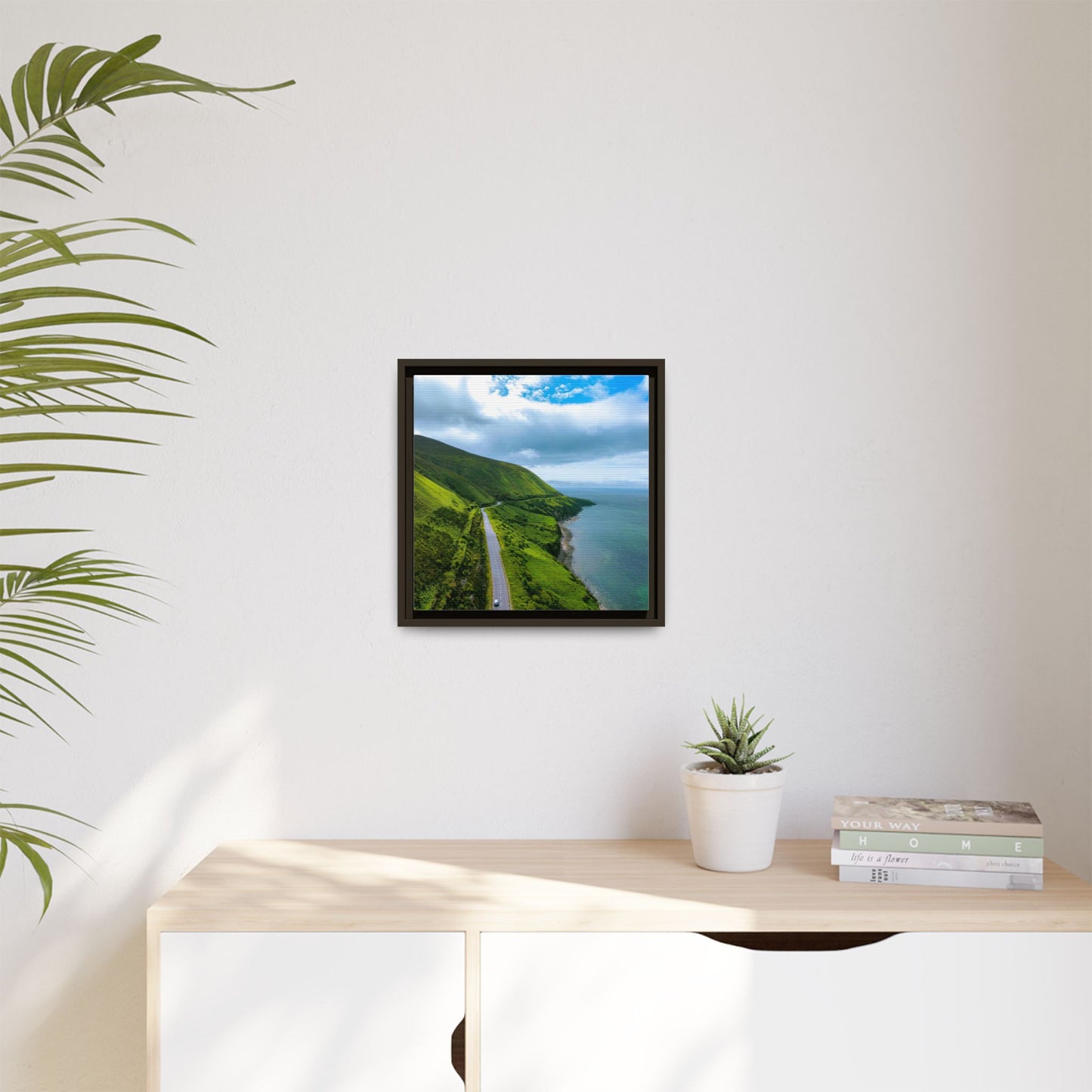 Ring of Kerry Drive Matte Canvas, Framed (Multi-color)
