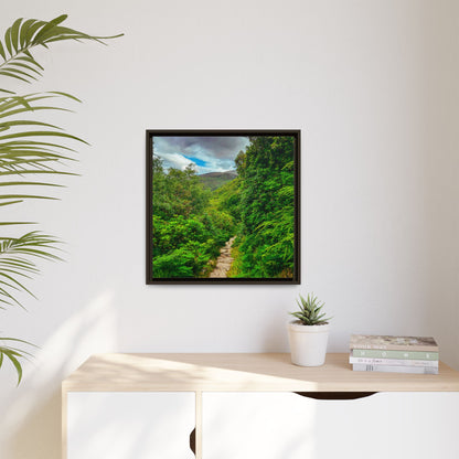 Torc Trail Matte Canvas, Framed (Multi-color)