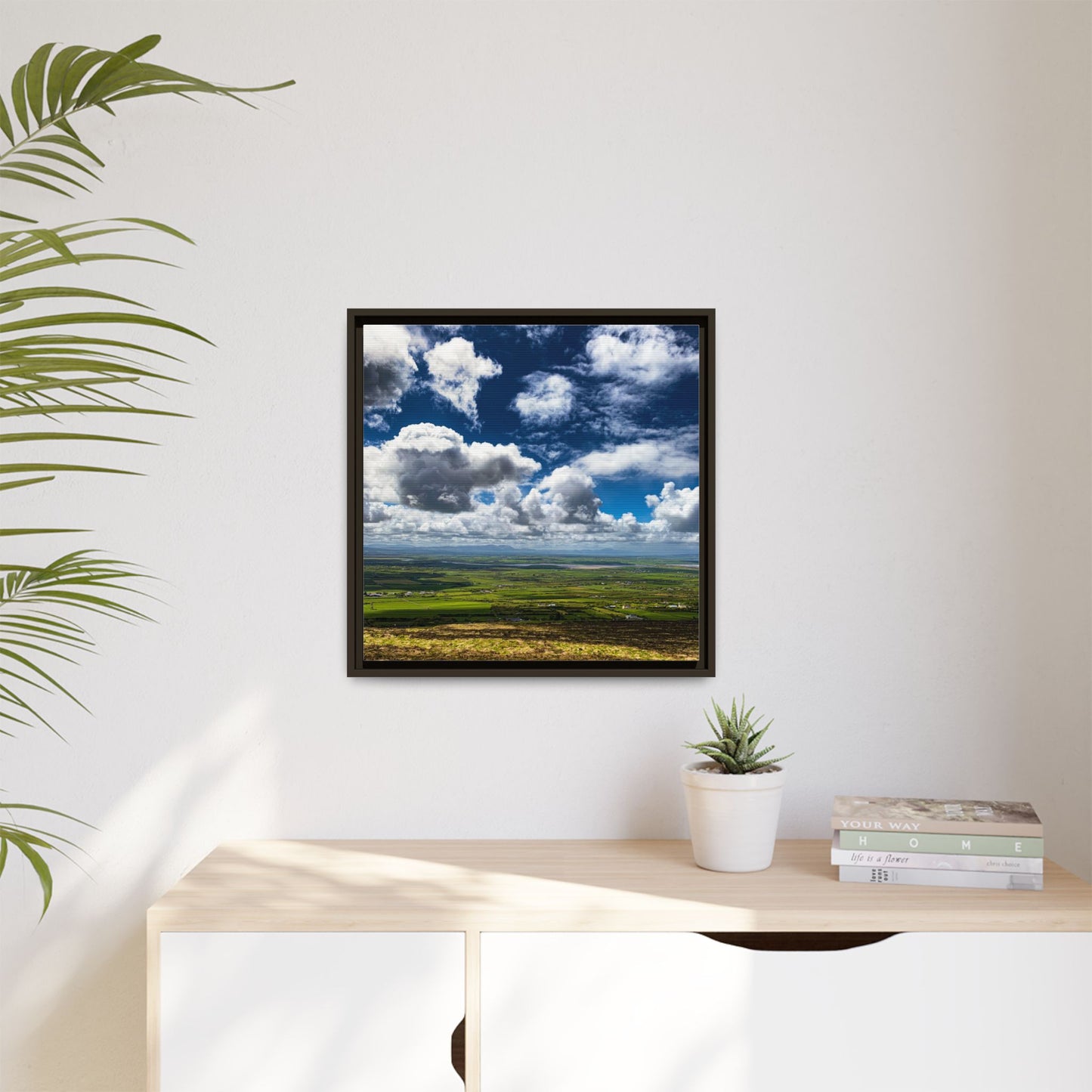 Kerry Panorama Matte Canvas, Framed (Multi-color)
