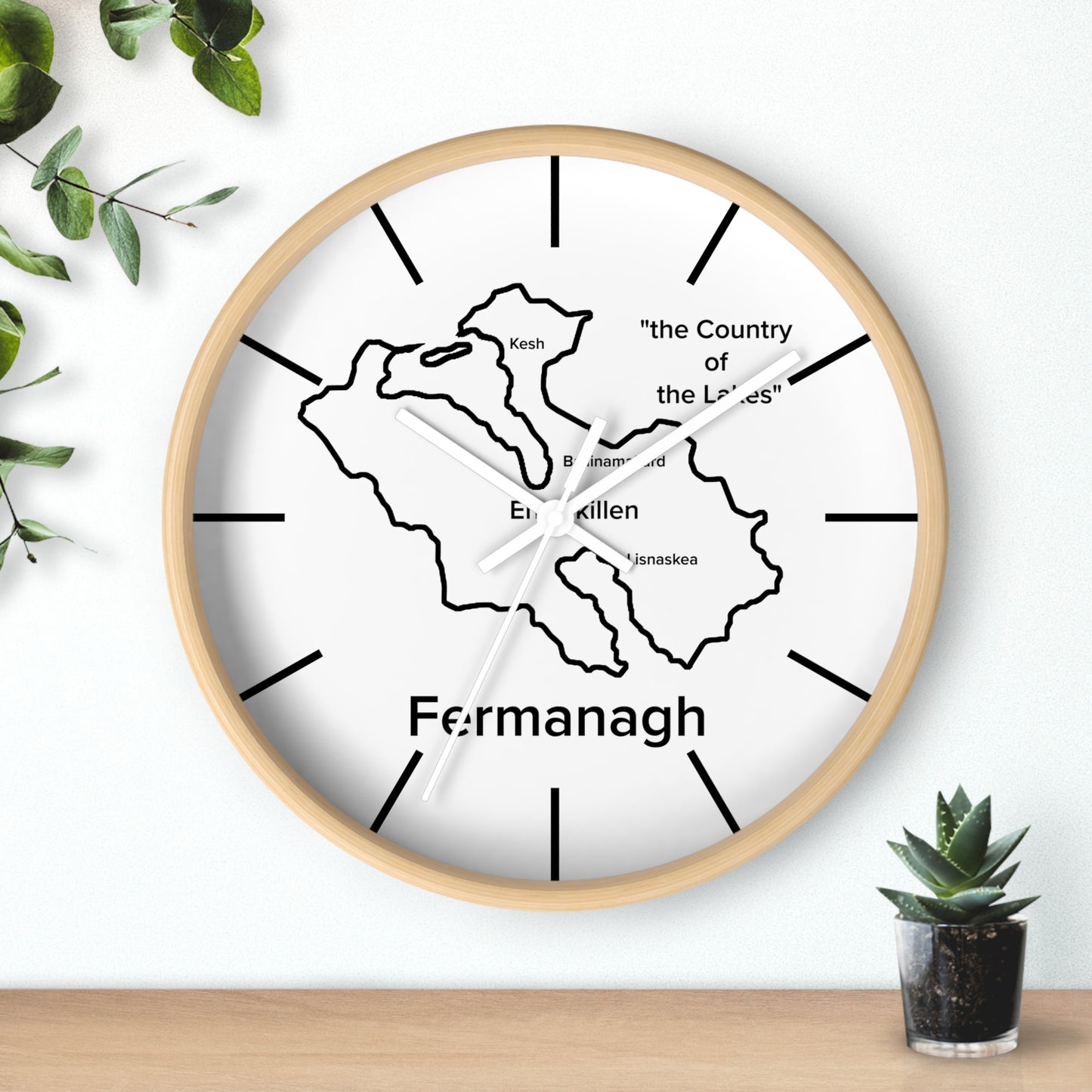 Fermanagh County Wall Clock