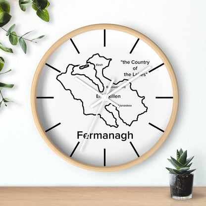 Fermanagh County Wall Clock