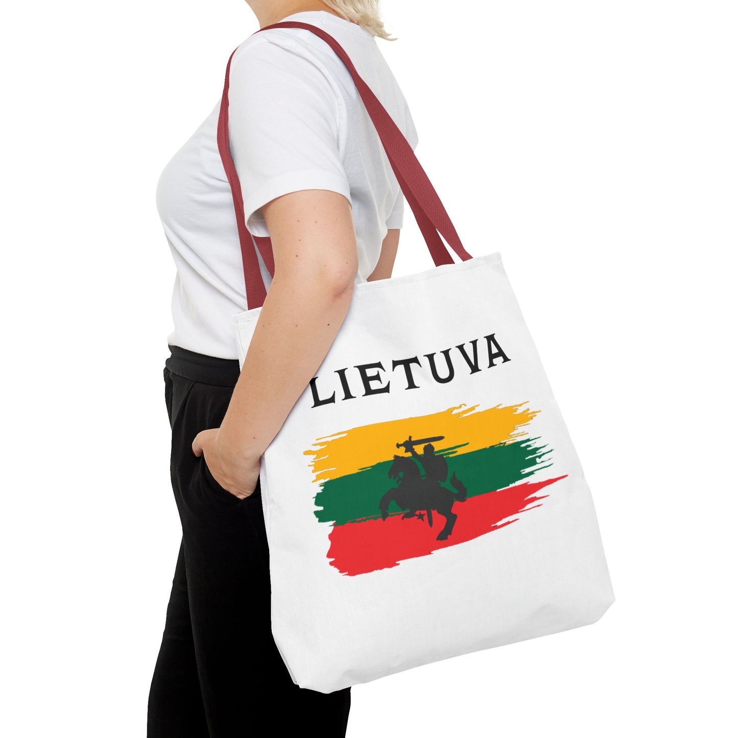Cultural Spirit Tote Bag - Celebrate Lithuania with Vibrant Design