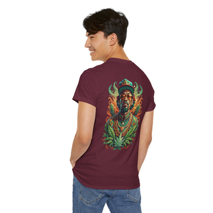 Reggae Lion Tee — Rasta Portrait Graphic T-Shirt