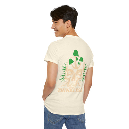 Mushroom Skull 'THINKLESS' T-Shirt