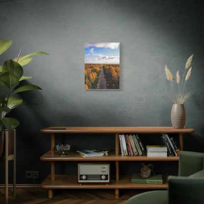 Somewhere in Lithuania Matte Canvas, Stretched, 1.25"