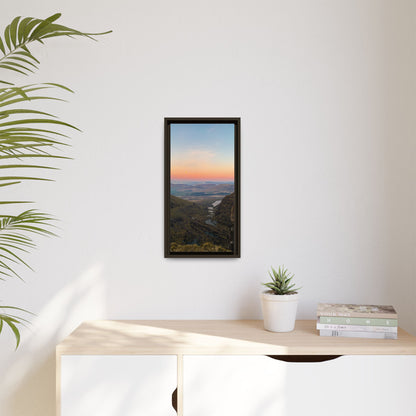 On The Way To Mount Brandon Matte Canvas, Framed (Multi-color)