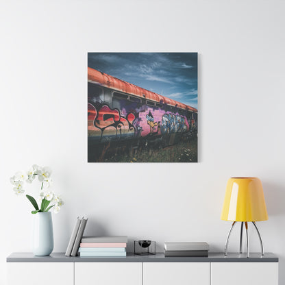 Night Train Matte Canvas, Stretched, 1.25"
