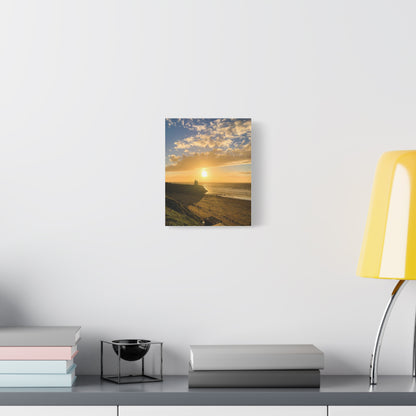 Ballybunion Sunset Castle Matte Canvas, Stretched, 1.25"