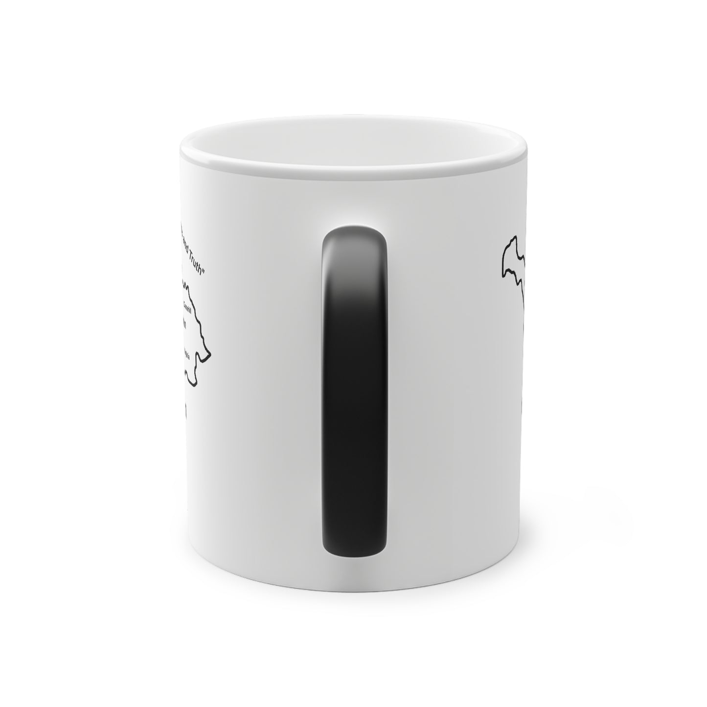Cavan Magic Mug: Color - Changing Coffee Cup with Artistic Map Design