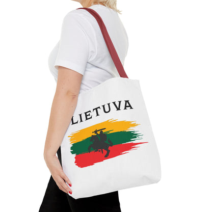 Cultural Spirit Tote Bag - Celebrate Lithuania with Vibrant Design